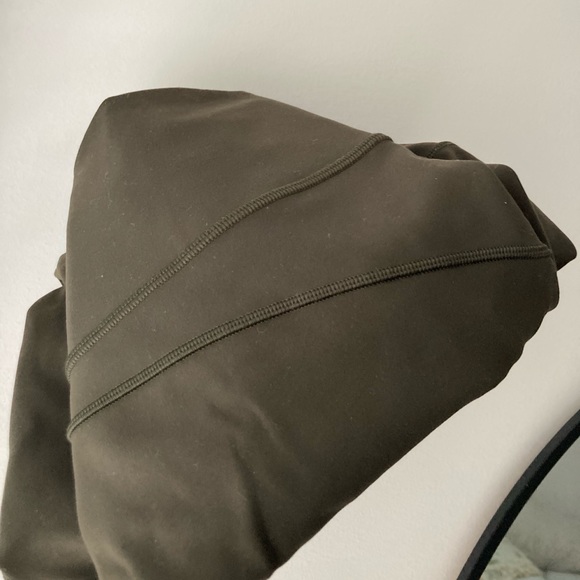 SOLD Lululemon in movement leggings 25” dark olive - Picture 8 of 8